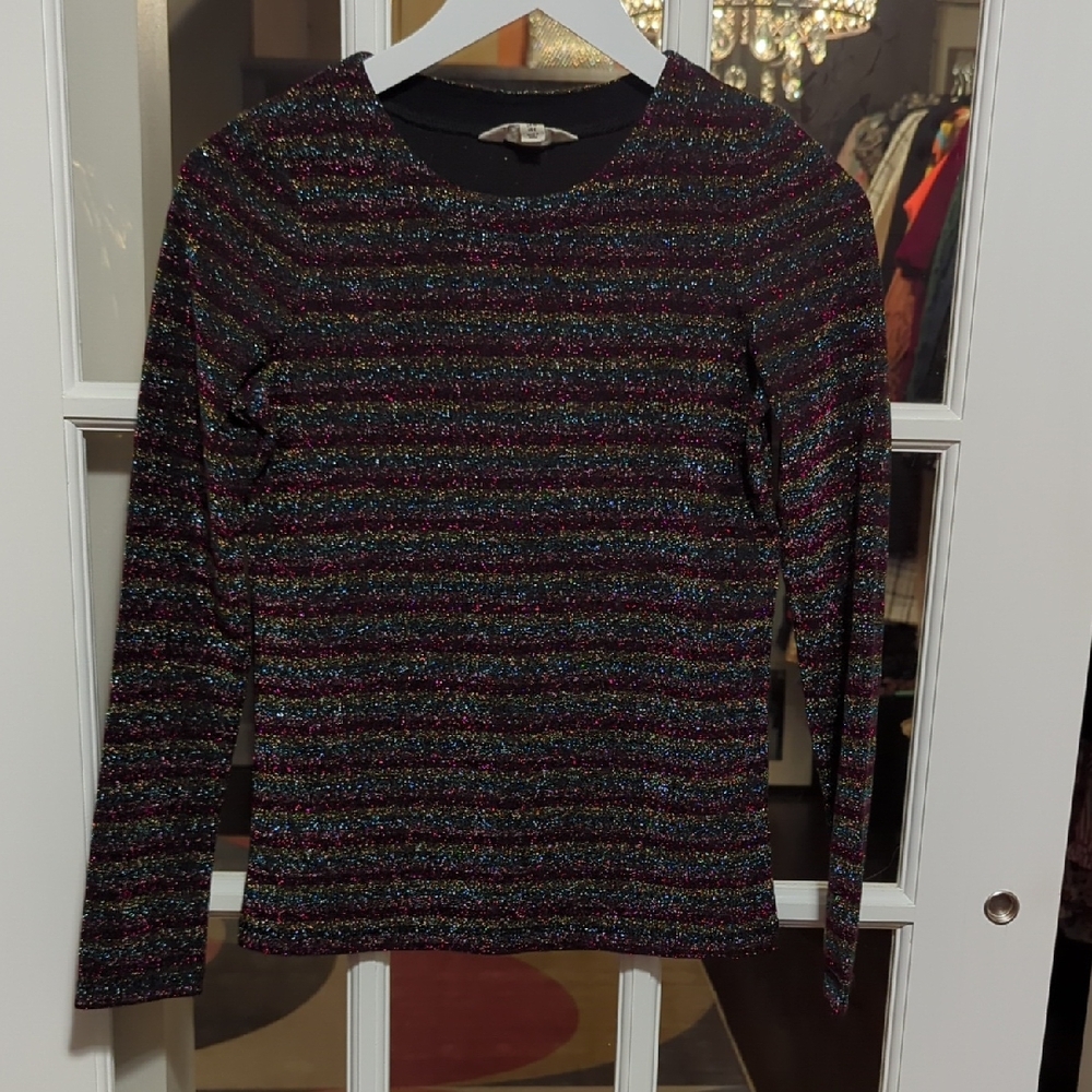 Boden Mia Metallic Top